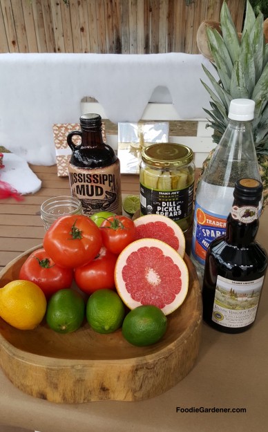 sour-acidic food-lemons-grapefruit-tomatoes-limes-dill-pickles-sparkling-water-balsamic-vinegar-foodie-gardener-blog